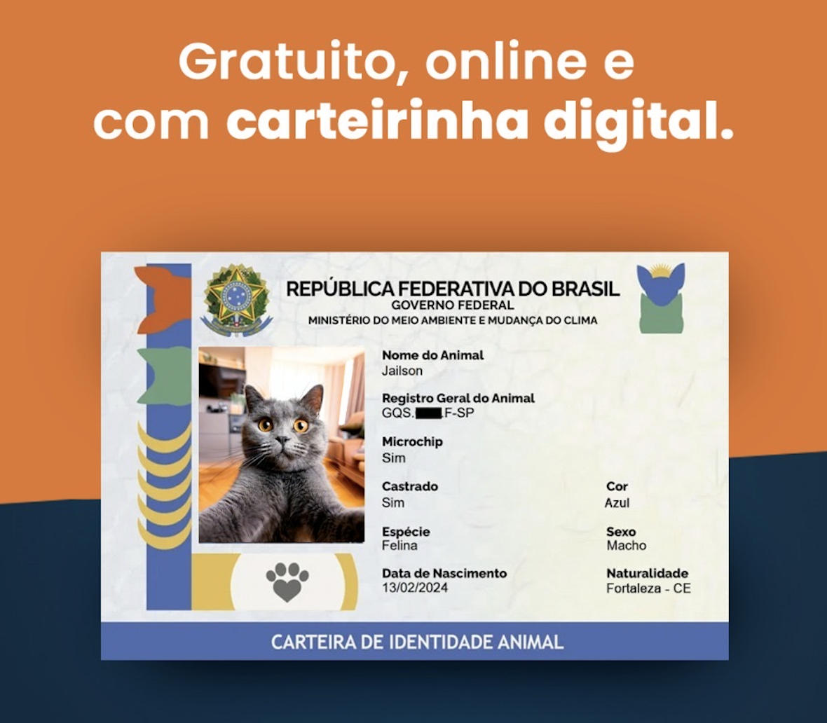 Carteirinha digital com QR Code do SinPatinhas
