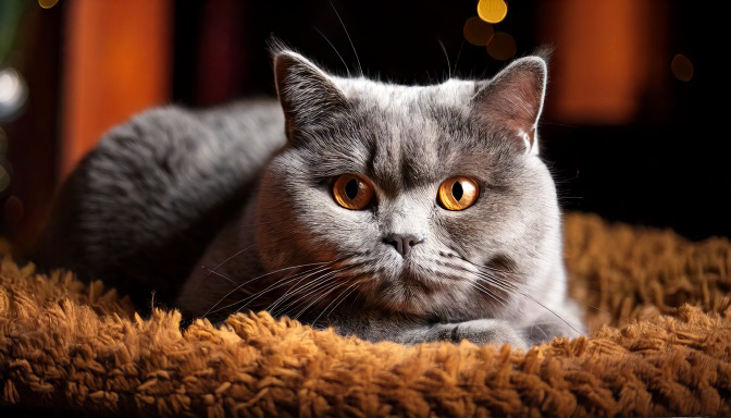 Exemplo de British Shorthair adulto