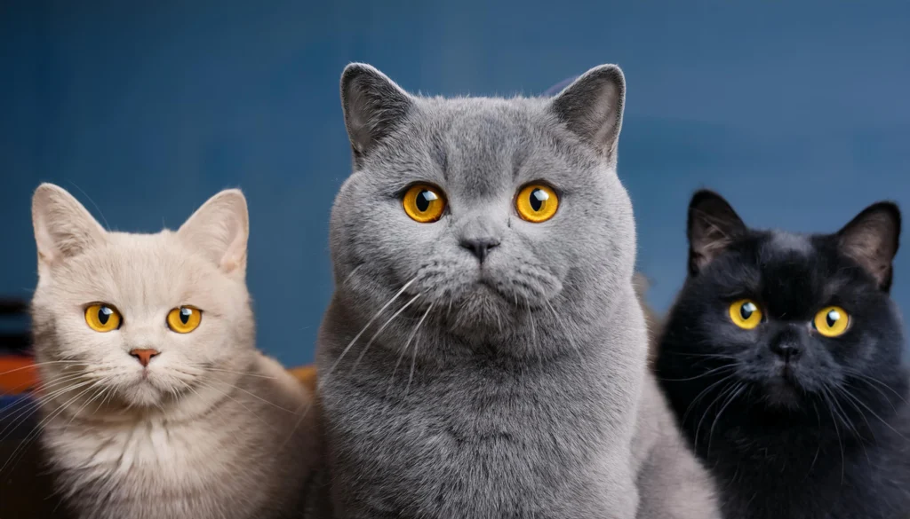 Cores Sólidas no British Shorthair: Tudo Sobre a Genética e Variações